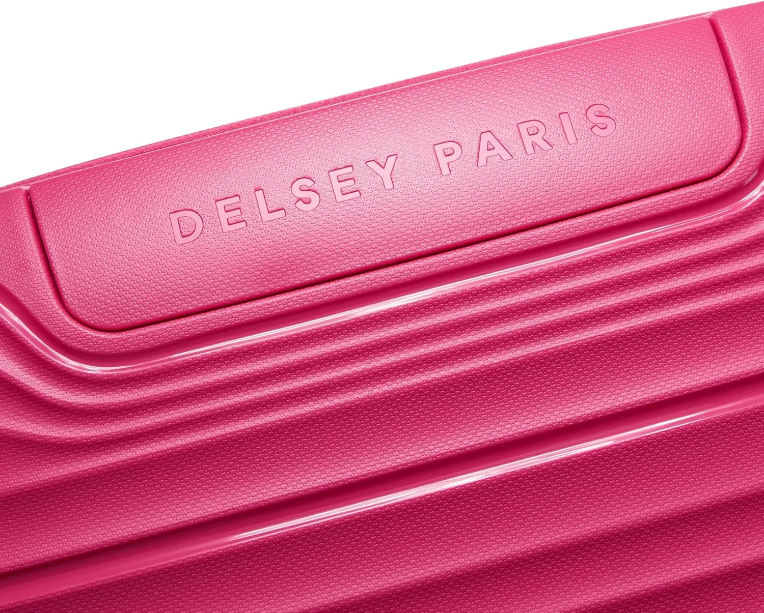 DELSEY Paris Dune Hardside Expandable Luggage with Spinner Wheels, Viva Magenta, Carry On 21 Inch