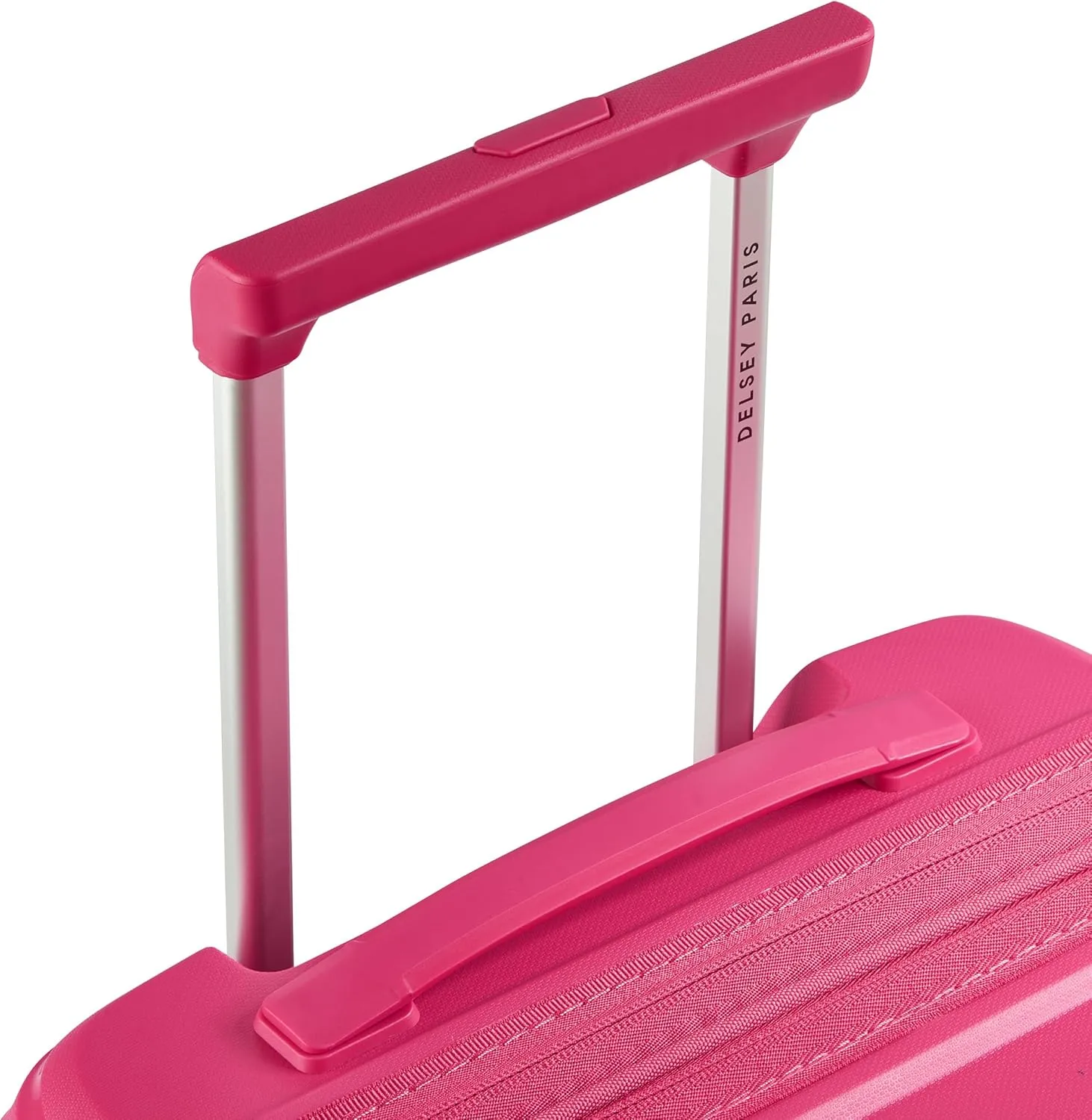DELSEY Paris Dune Hardside Expandable Luggage with Spinner Wheels, Viva Magenta, Carry On 21 Inch