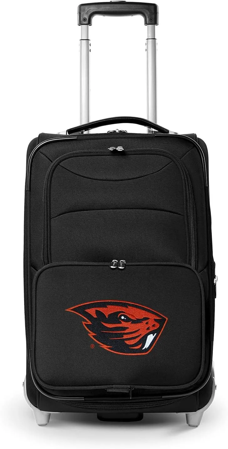 Denco Oregon State Beavers 21” Rolling Carry-On Luggage - Travel in Style – Oregon State University Officially Licensed Bag - Great for Airports & Trips