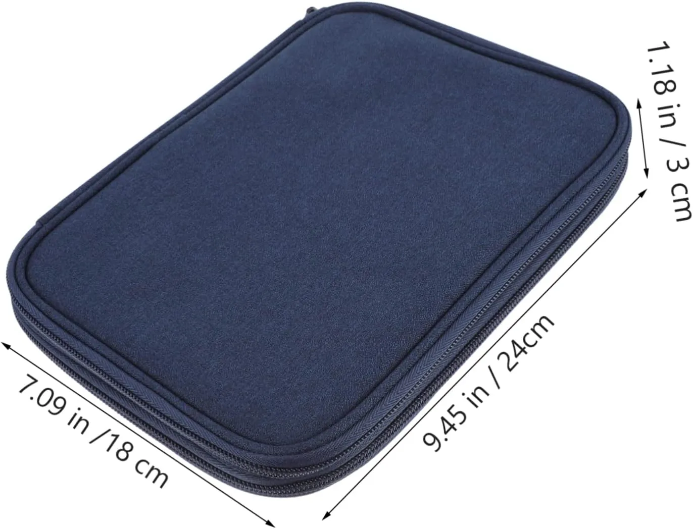 Digital Accessory Bag 2-layer Waterproof Bag for Power Adapters Mobiles Batteries for Home Travel Business