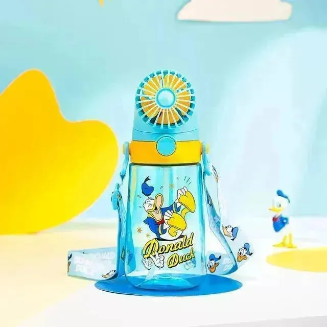 Disney Motorised Fan Water Bottle (550 ml)