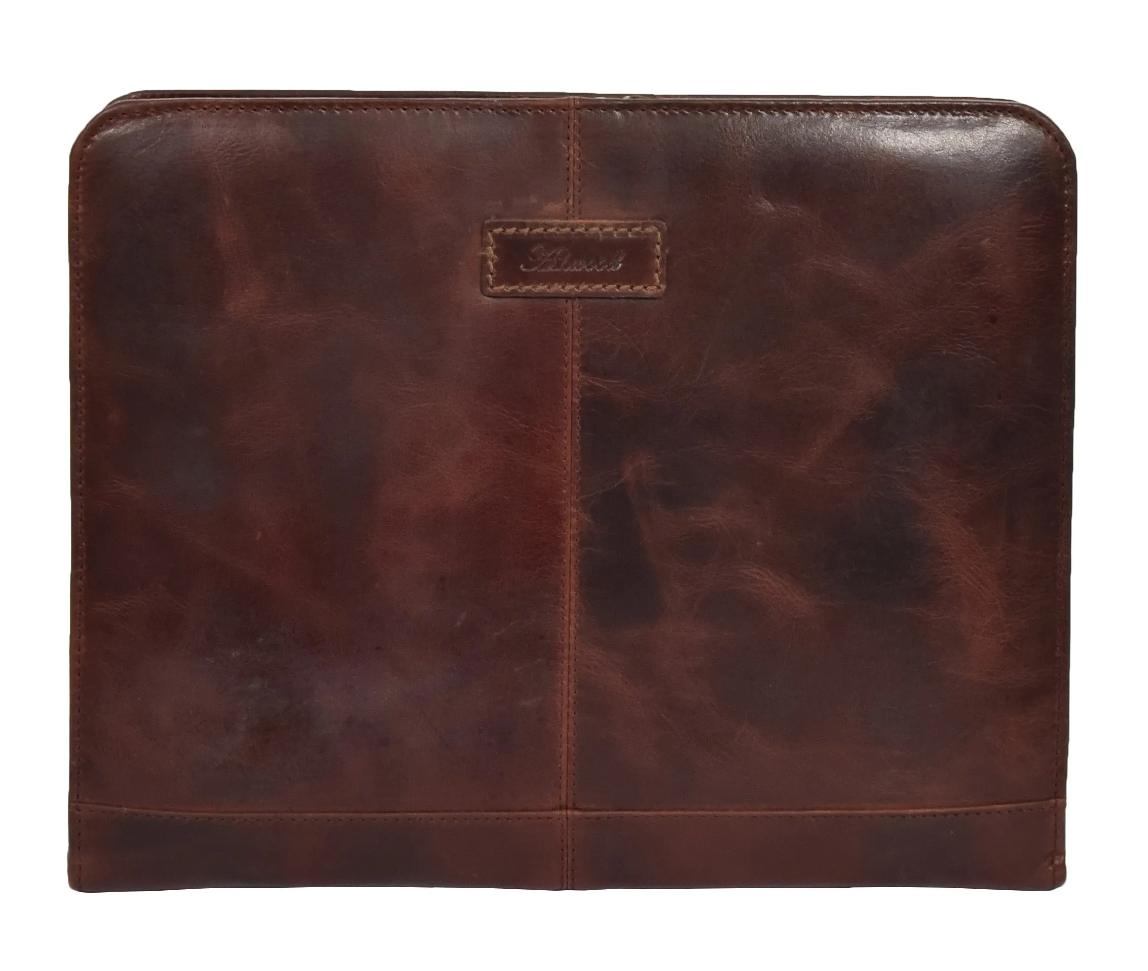 DR282 Italian Buffalo Document Organiser Bag Leather Case Tan