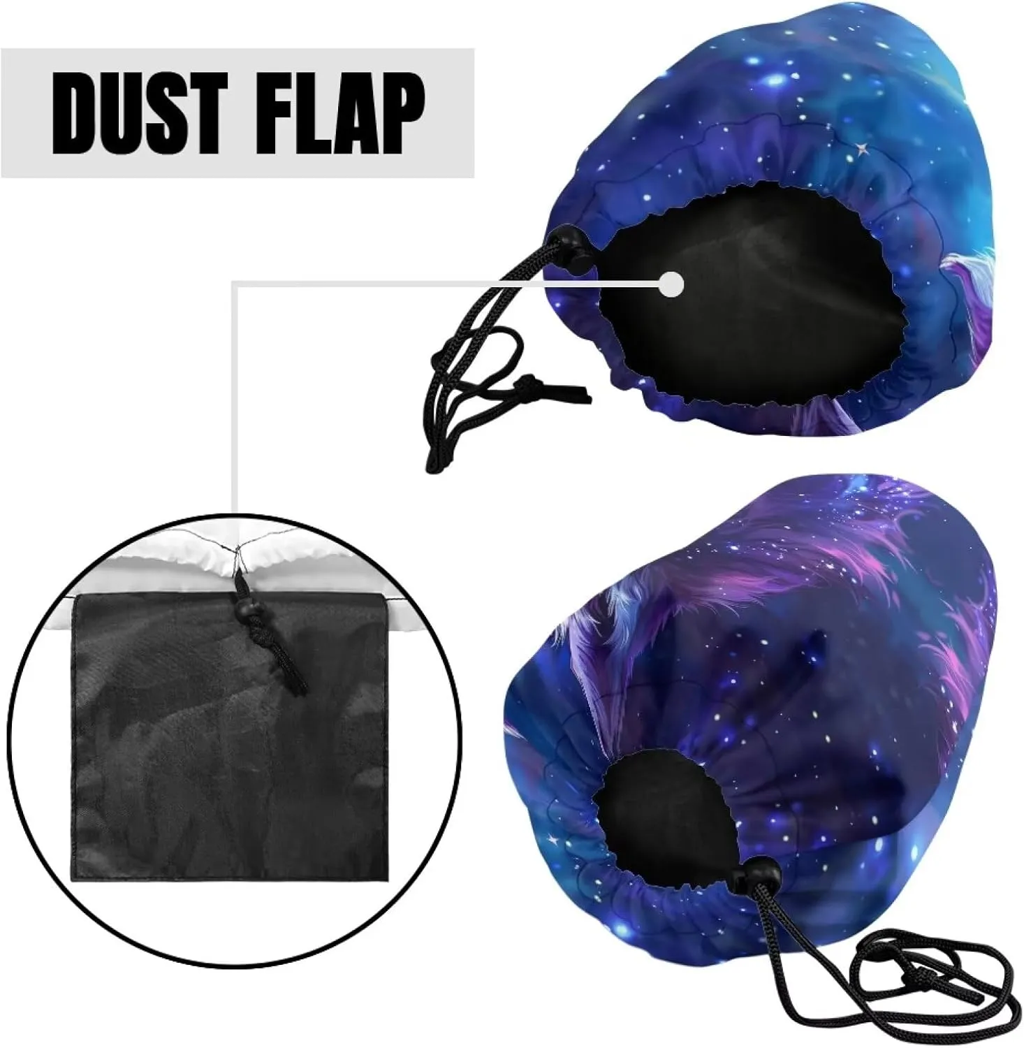 Drawstring Bags Stuff Sack Set 3 Camping Gear Sleeping Bag Stuff Sack for Travel Campsites Trekking
