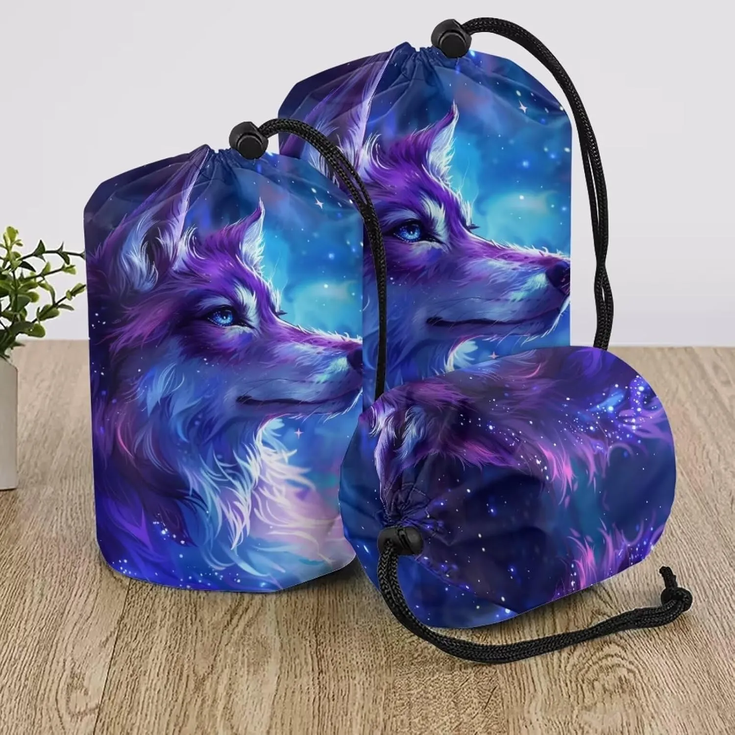 Drawstring Bags Stuff Sack Set 3 Camping Gear Sleeping Bag Stuff Sack for Travel Campsites Trekking