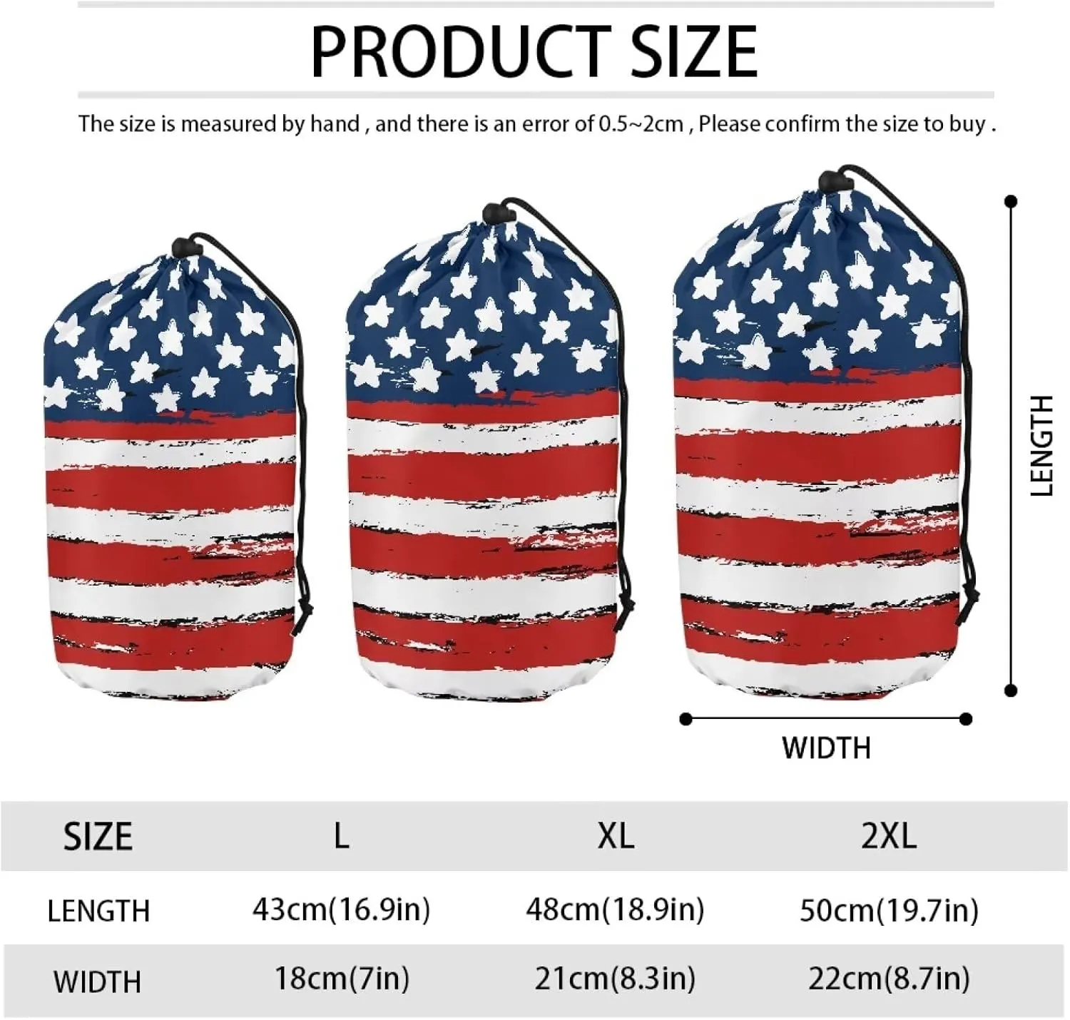 Drawstring Bags Stuff Sack Set 3 Camping Gear Sleeping Bag Stuff Sack for Travel Campsites Trekking