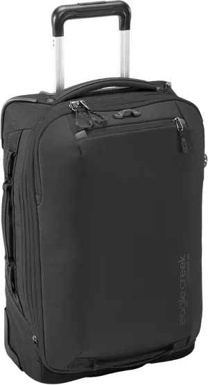 eagle creek Expanse Carry On Suitcase with Wheels, Telescoping Handle, Lockable Zippers, Expandable Main Compartment, Internal Organization/Compression, Black (New) - 35L/21.5"