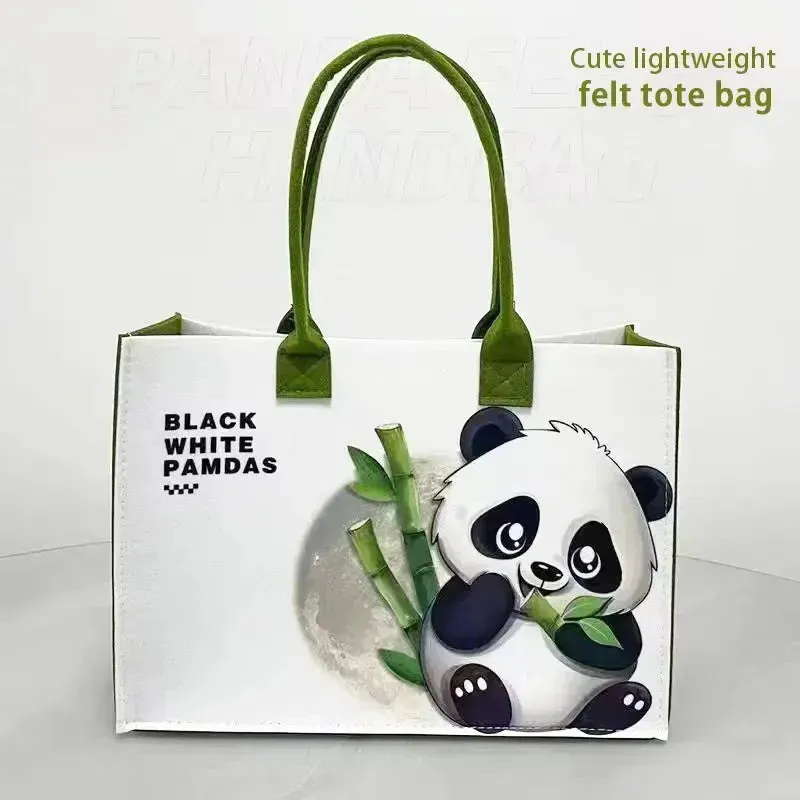 Eco-Chic Felt Tote Bags