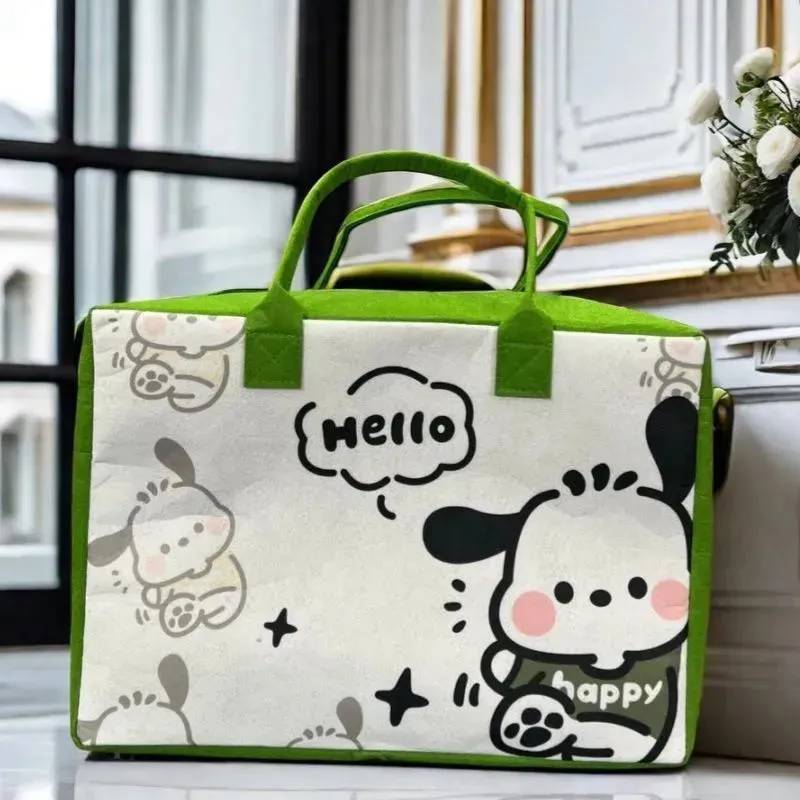 Eco-Chic Felt Tote Bags
