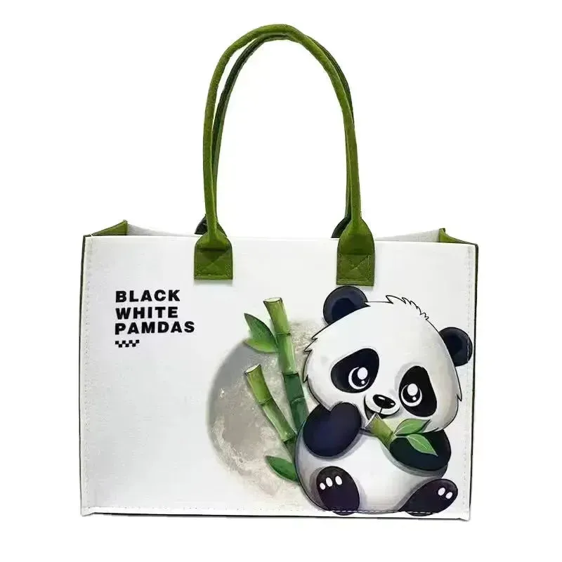 Eco-Chic Felt Tote Bags