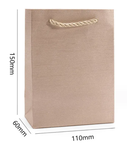 Economy Fancy Paper Shopping Bags (50 pcs Per Pack)