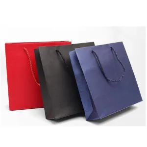 Economy Fancy Paper Shopping Bags (50 pcs Per Pack)