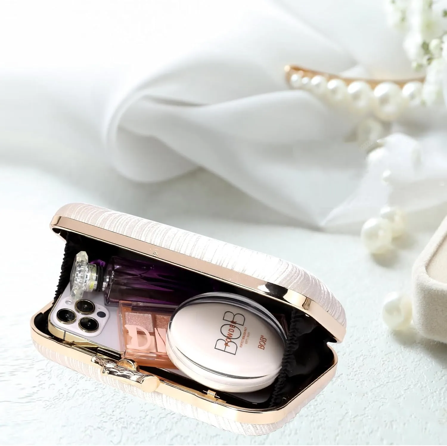 Evening Clutch Purses - Women's Evening Bag Party Purses Handbag for Cocktail/Prom/Party/Wedding/Formal