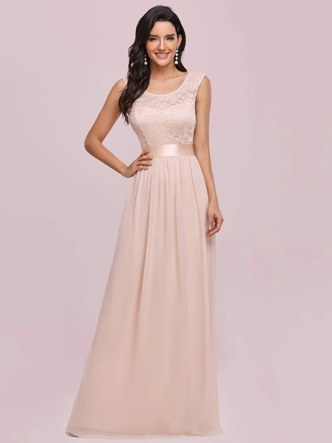 Ever-Pretty Women's Women's Ruched Empire Wasit Bridesmaid Dresses 0646