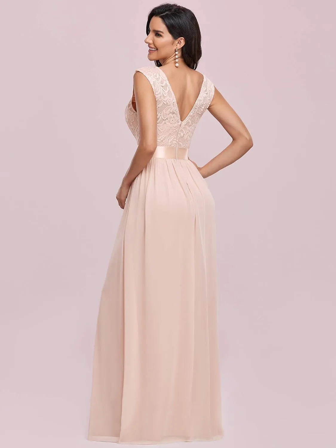 Ever-Pretty Women's Women's Ruched Empire Wasit Bridesmaid Dresses 0646