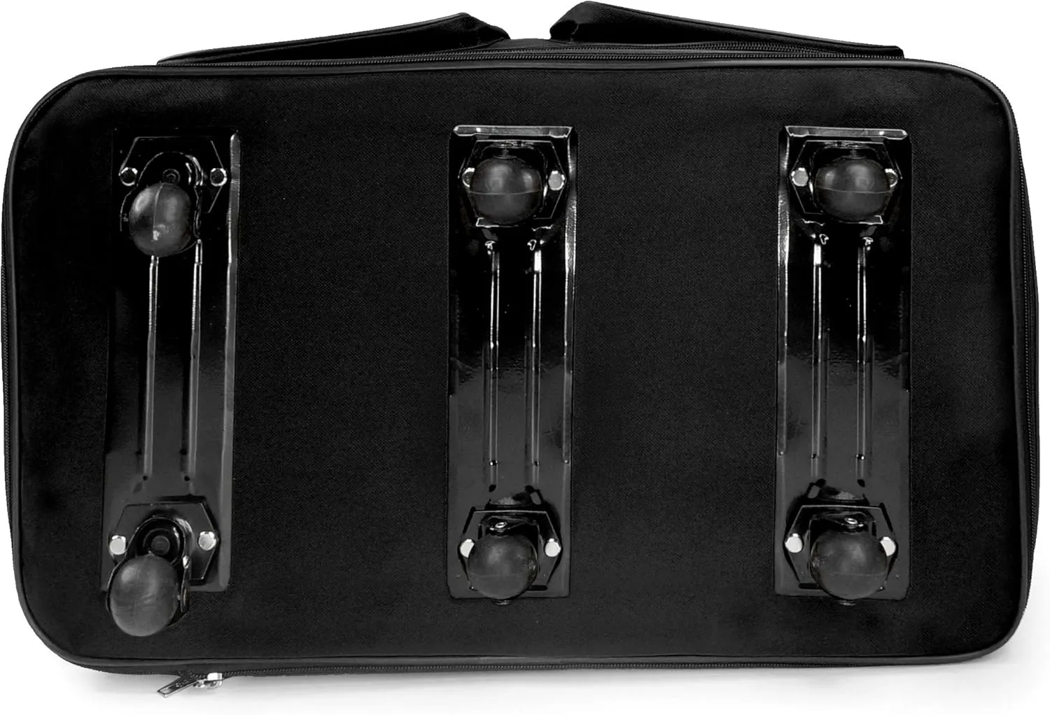 Expandable Wheeled Travel Duffel Large Rolling Suitcase Spinner Luggage Bag 40 Inch Black