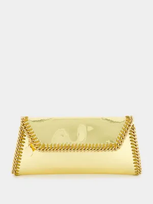 Falabella Mirrored Chain-Trimme Clutch Bag