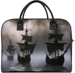 Fantasy Boat Travel Duffel Bag Weekender Overnight Shoulder Bags Luggage Carrying Tote for Men Women