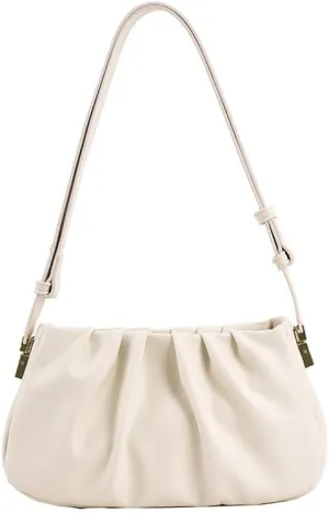 Fashion Cloud Bag,Women's Pleated Underarm Bag,2023 Autumn New Gift Shoulder Bags Personalized Handbag Purses
