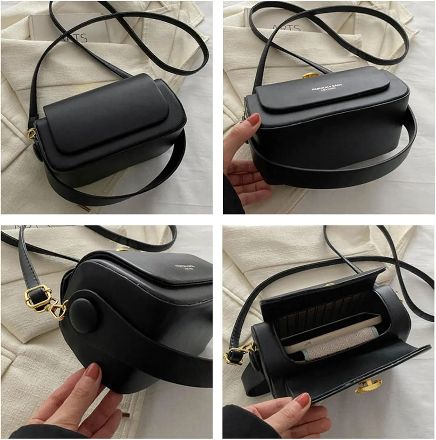 Fashionable Crossbody Bags for Women Elegant Korean Styles Box Bag Leather Handbag Trendy Ladies Shoulder Purse Satchel shoulder handbag