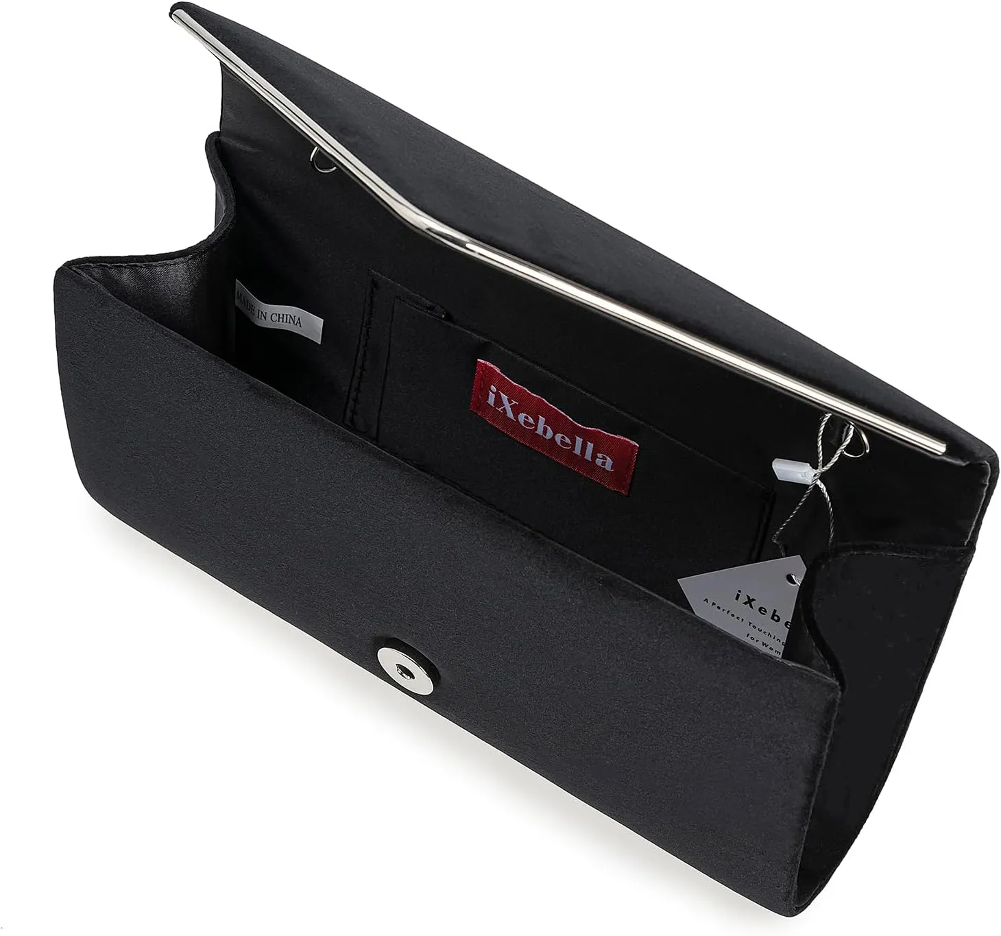 Faux Suede Evening Bag for Women New Classic Velvet Formal Clutch Purse for Prom/Wedding/Black-Tie Events
