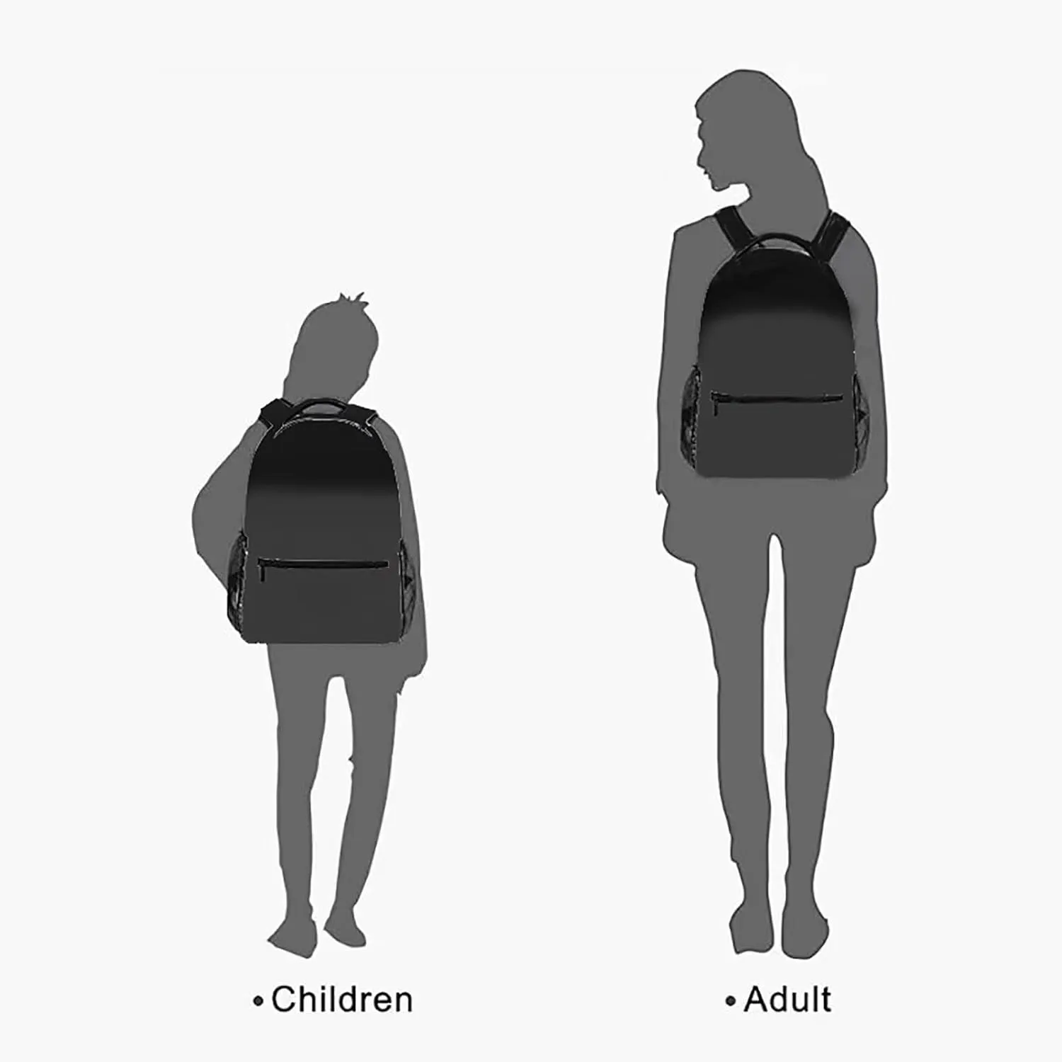 Fiokroo Forest Little Animals Deers Backpack School Bag For Students Teens Men Women Deer Squirrel Fox Hedgehog Bird Laptop Backpacks Travel Daypack Bag With Multiple Pockets