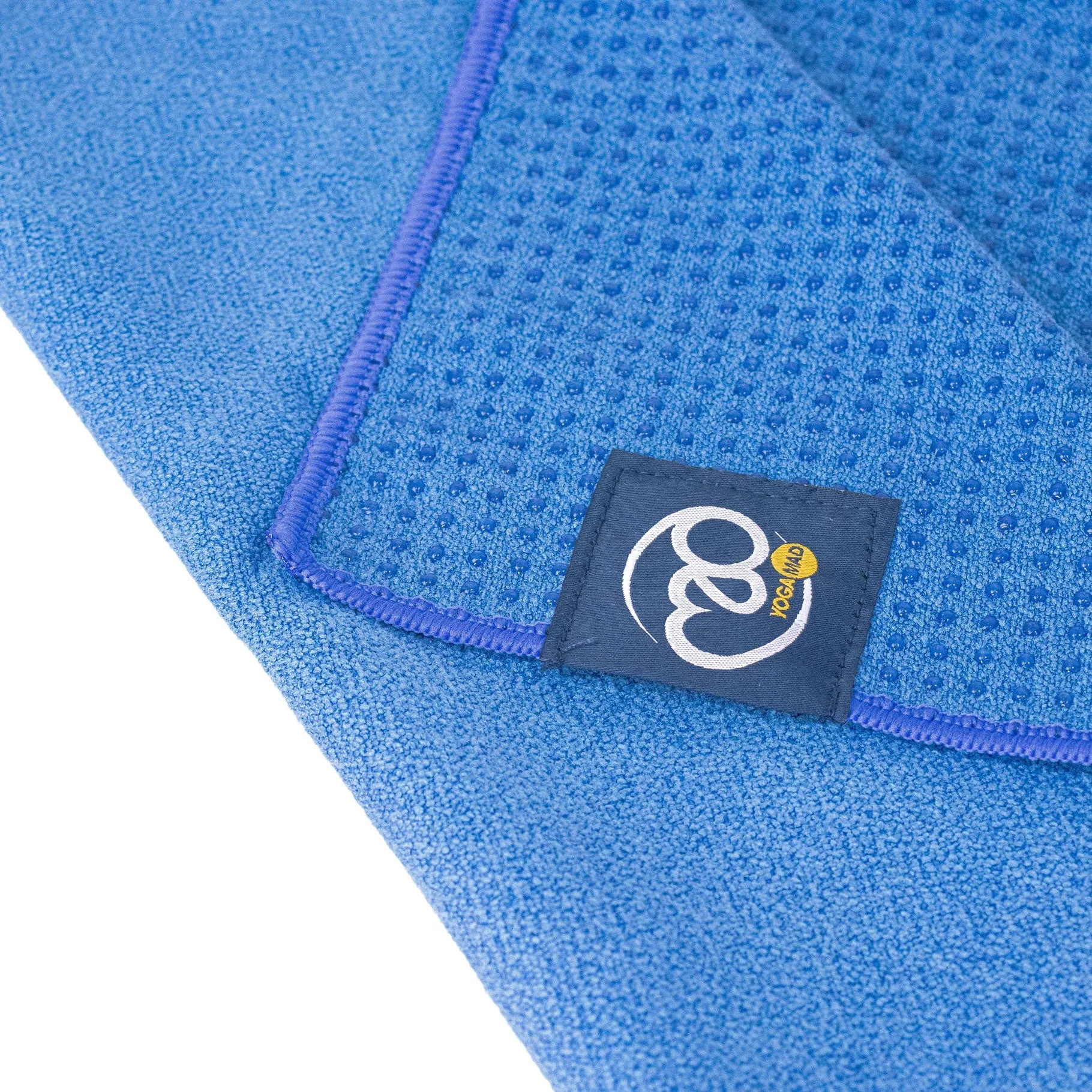 Fitness Mad Grip Dot Yoga Towel Sky Blue