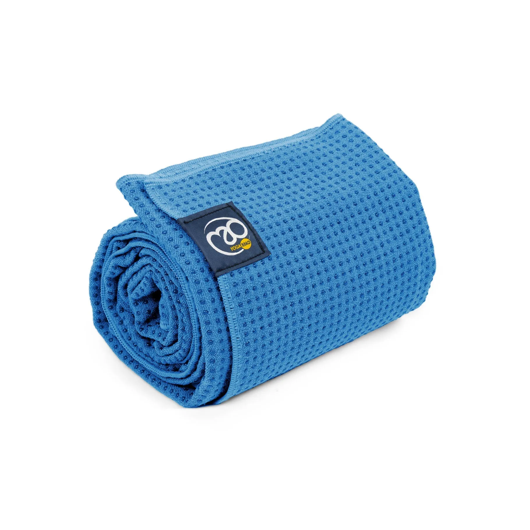 Fitness Mad Grip Dot Yoga Towel Sky Blue