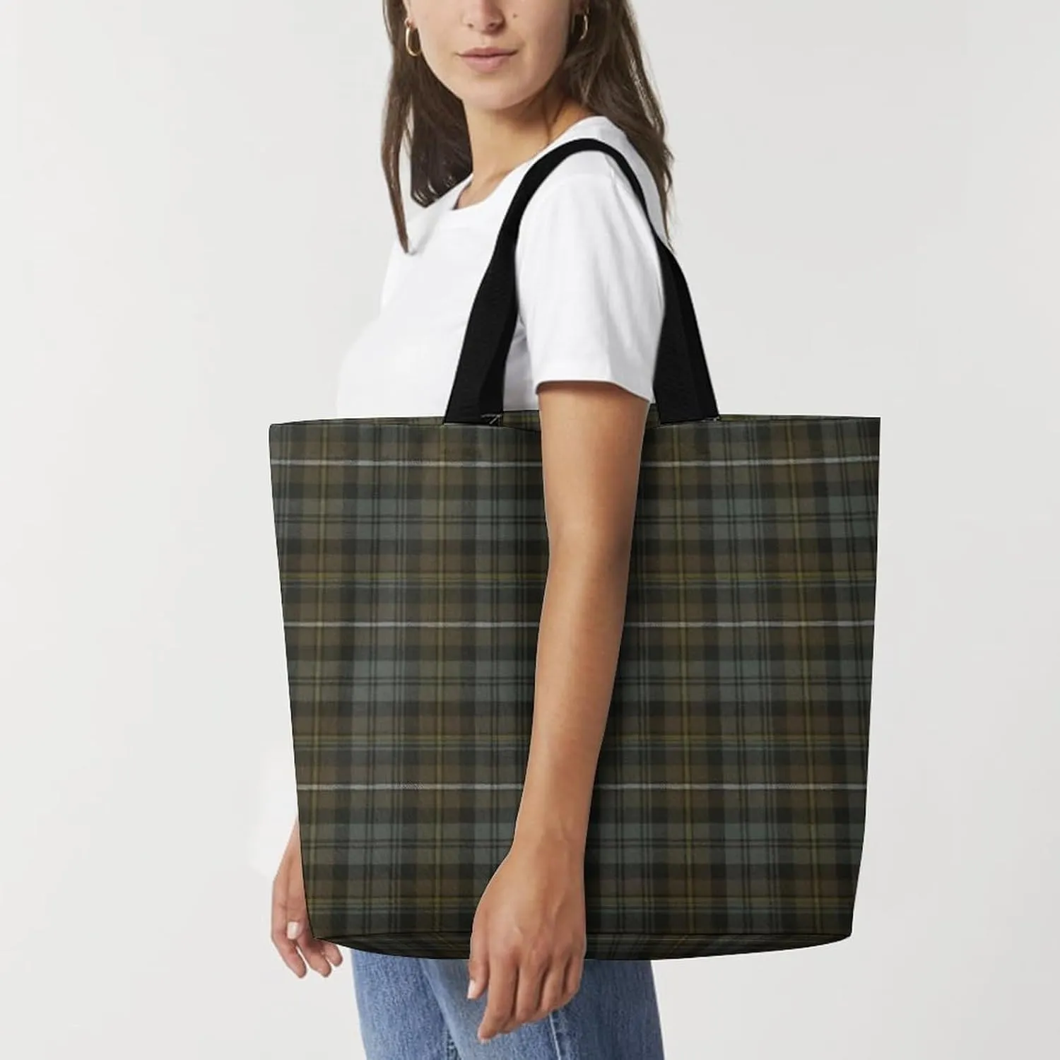 Flower Of Life Sacred Geometry Large Capacity Single Shoulder Shopping Bag, Fashionable Shopping Bag