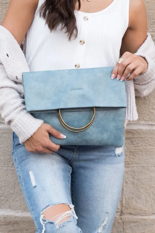 Fold Over O Ring Clutch