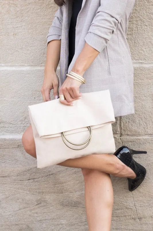 Fold Over O Ring Clutch