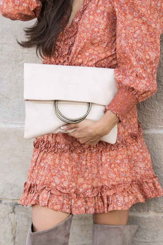 Fold Over O Ring Clutch