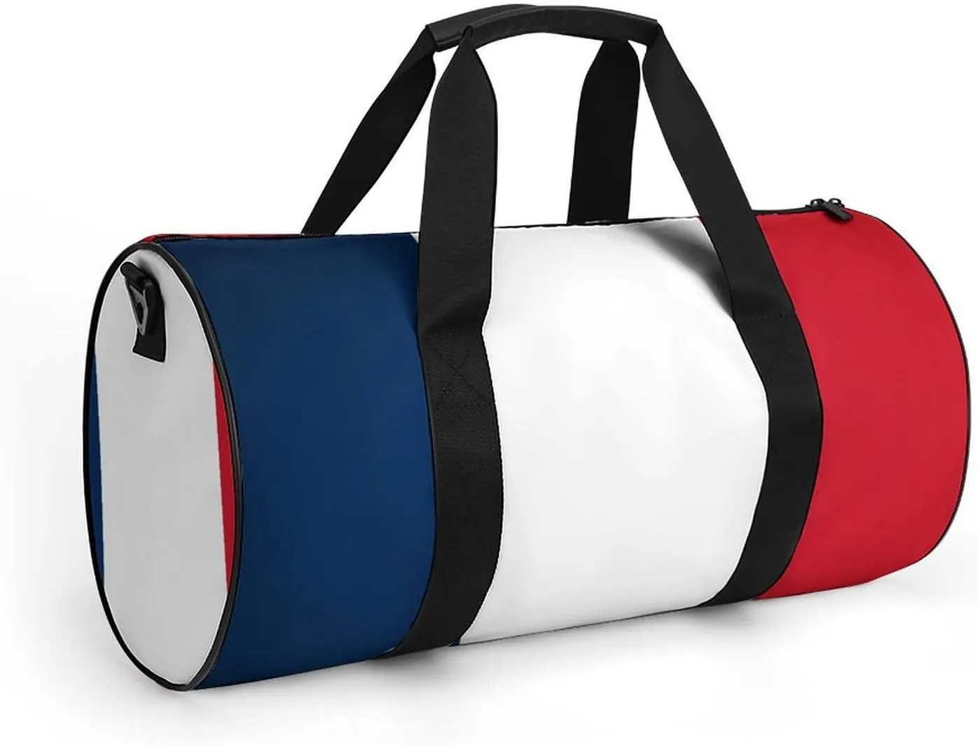 France Flag Travel Gym Duffel Bag for Women Men Dry Wet Separation Carry On Weekender