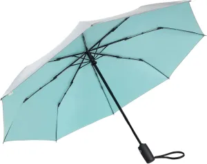 G4Free UPF 50  UV Protection Large Travel Umbrella 42/46 Inch Auto Open Close Windproof Sun Blocking Umbrella