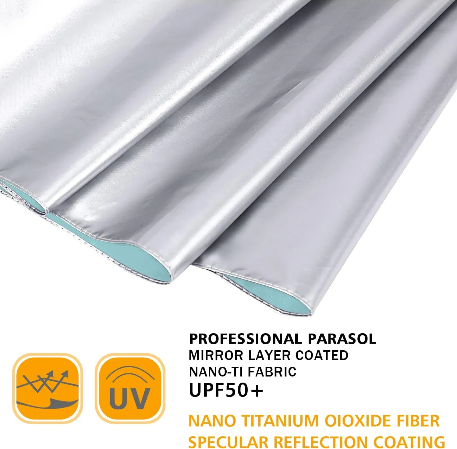 G4Free UPF 50  UV Protection Large Travel Umbrella 42/46 Inch Auto Open Close Windproof Sun Blocking Umbrella