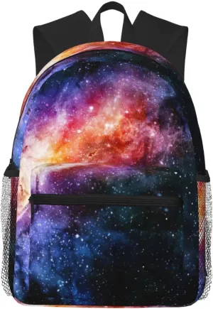 Galaxy In The Universe Fashion Backpack,Casual Daypack Backpacks For Men Women, Laptop Bag Travel Hiking Camping