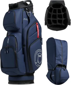Ghost Golf Cart Bags, GT-14 - Golf Bags for Men & Women, 14-Way Dividers with Premium Materials & Magnetic Pockets - Golf Bag Capacity with 11 External Pockets