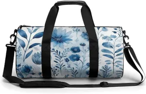 Gym Bag Color Field Painting Style Duffel Bag for Men Women Overnight Bag with Shoe Compartment Workout Bags