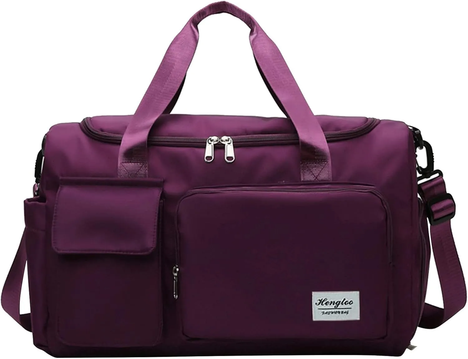 Gym Bag with Shoes Compartment,28L Duffel Bag Men,Lightweight Gym Duffle Bag for Travel Sports Yoga Workout