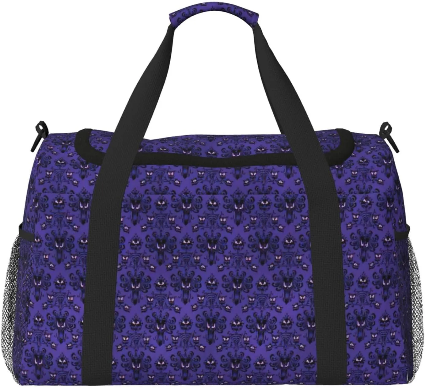 Haunted Mansion Print Everyday Use Travel Duffle Bag Large Capacity Travel Bag Stylish Functional Bag