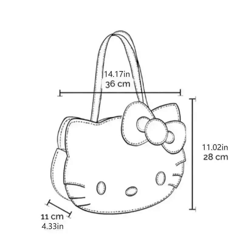 Hello Kitty Leather Finish Bag