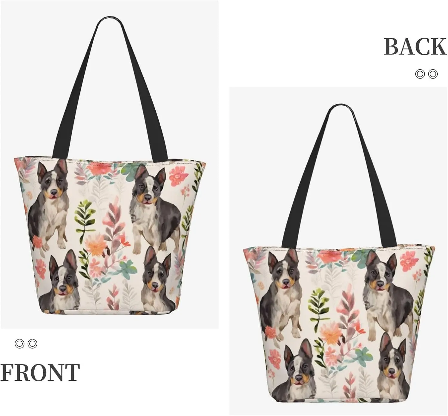Horses On The Beach Printed Fashionable Large Handbag And Shoulder Bag, Suitable For Various Daily Use