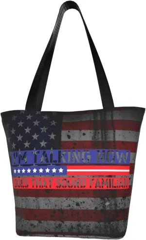 I'M Talking Now Does That Sound Familiar Fashion Shoulder Bag Large Capacity For Man Or Woman