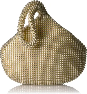 Jessica McClintock Women's Staci Mesh Wristlet Pouch