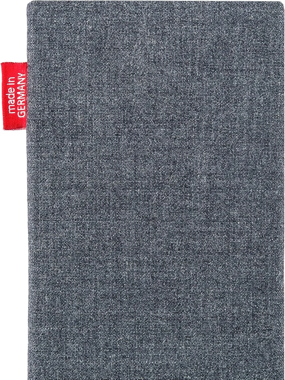 Jive Gray Custom Tailored Sleeve for Mobistel Cynus T1. Fine Suit Fabric Pouch with Integrated Microfibre Lining for Display Cleaning