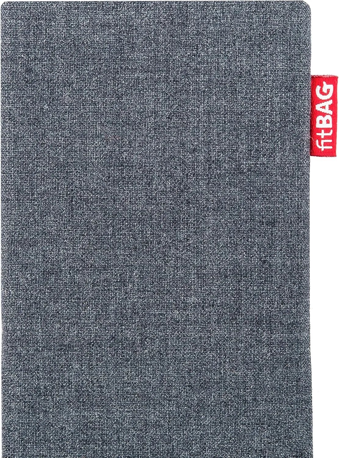 Jive Gray Custom Tailored Sleeve for Mobistel Cynus T1. Fine Suit Fabric Pouch with Integrated Microfibre Lining for Display Cleaning
