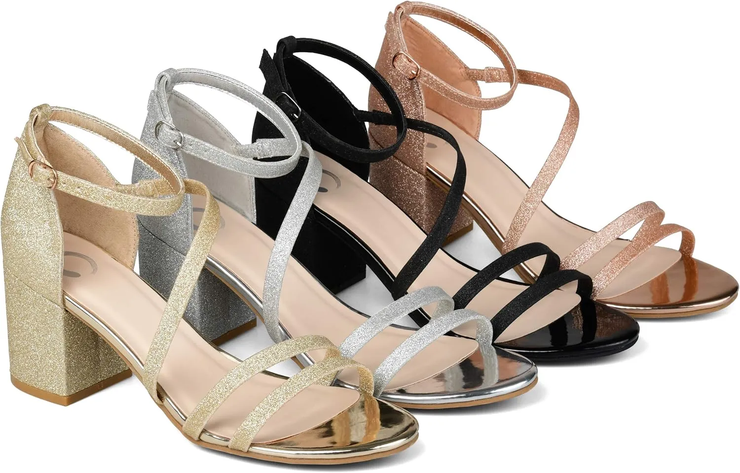 Journee Women's Bella Evening Dress Sandals
