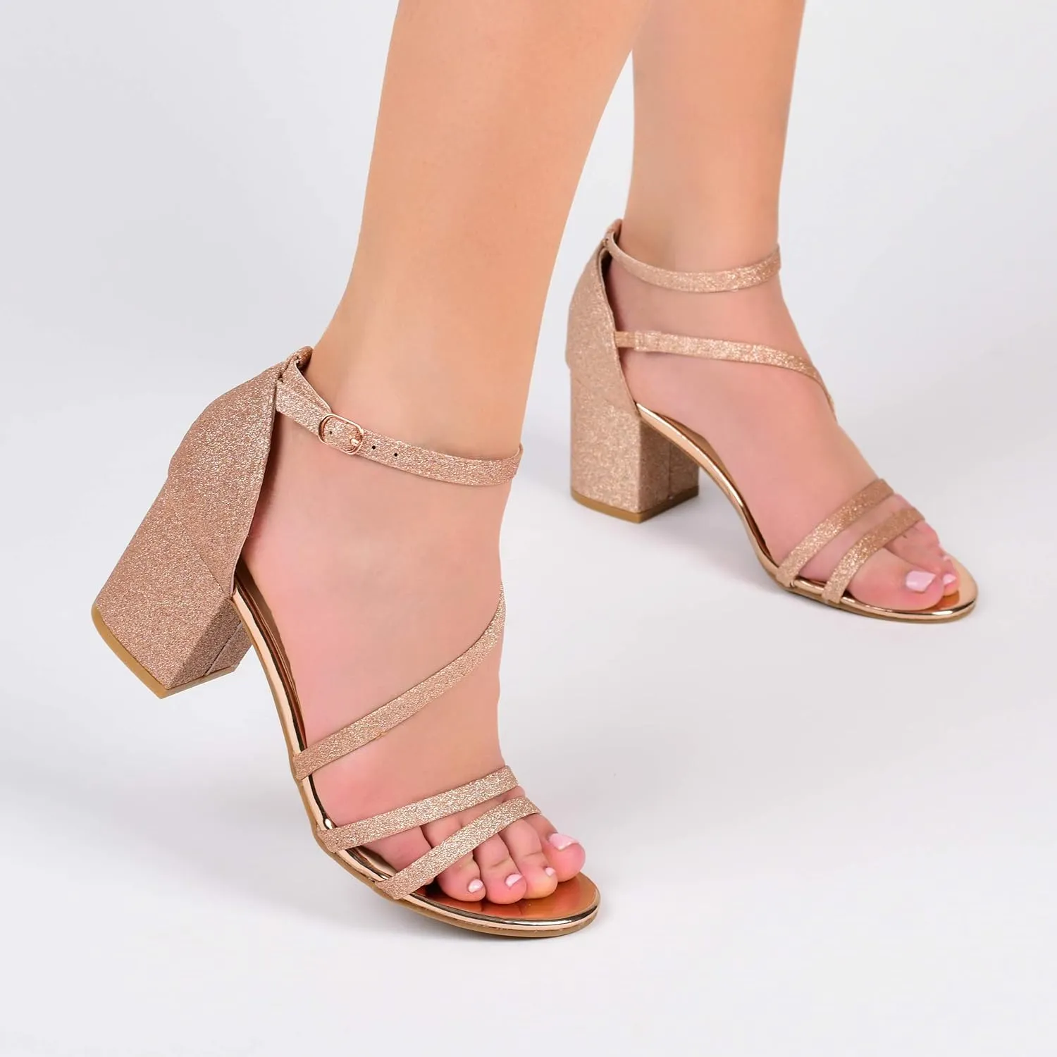 Journee Women's Bella Evening Dress Sandals