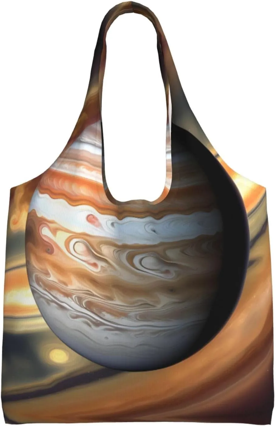 Jupiter Landscape Printed canvas bag-suitable for shopping bags, fashionable women's bags