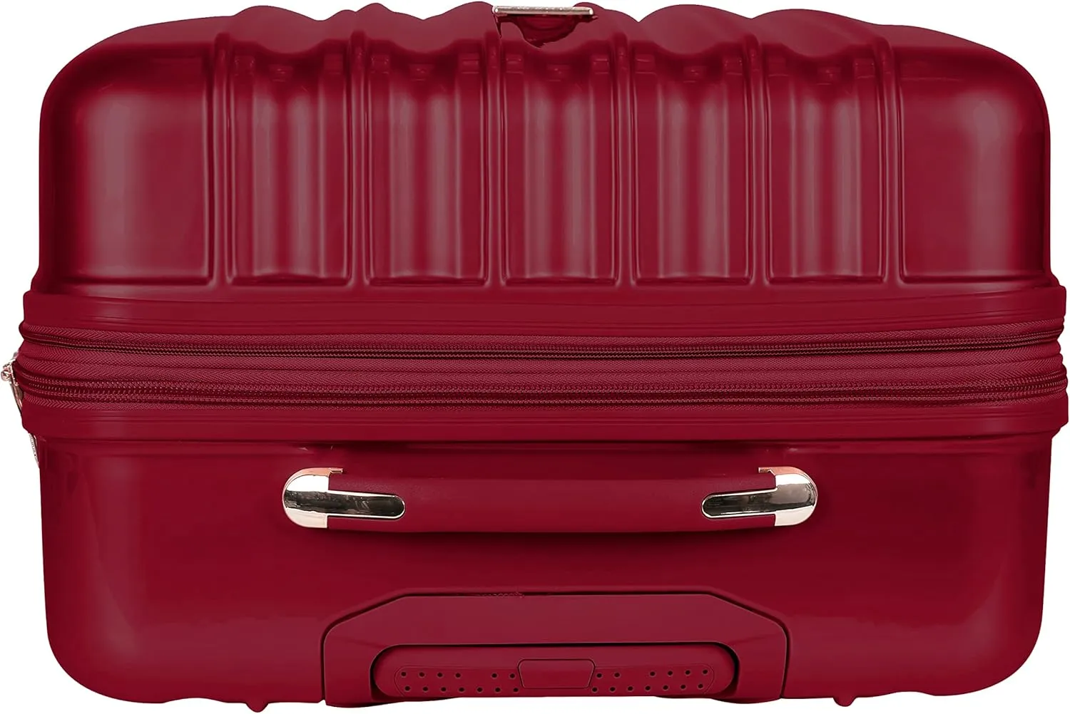 kensie Women's Alma Hardside Spinner Luggage,Expandable, Japanese Carmine Red, 3 Piece Set (20/24/28)