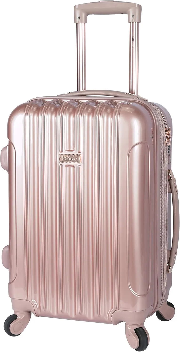kensie Women's Alma Luggage Set, Rose Gold, 20-Inch Carry-On